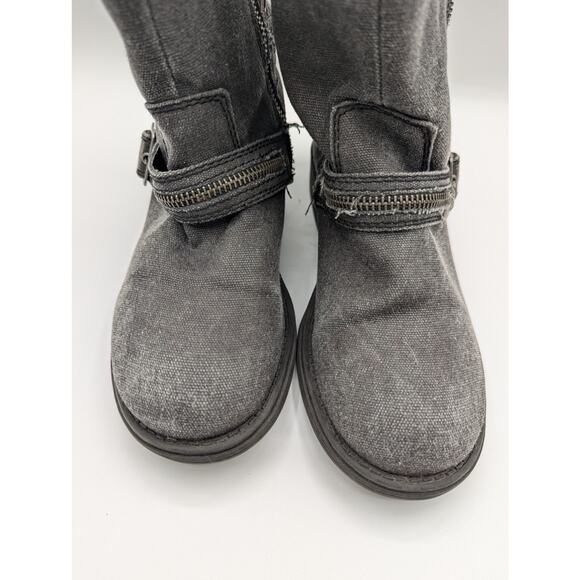 Yellow Box |  Crispina | Distressed Denim Ankle Boots | Size 6.5 - Picture 3 of 13